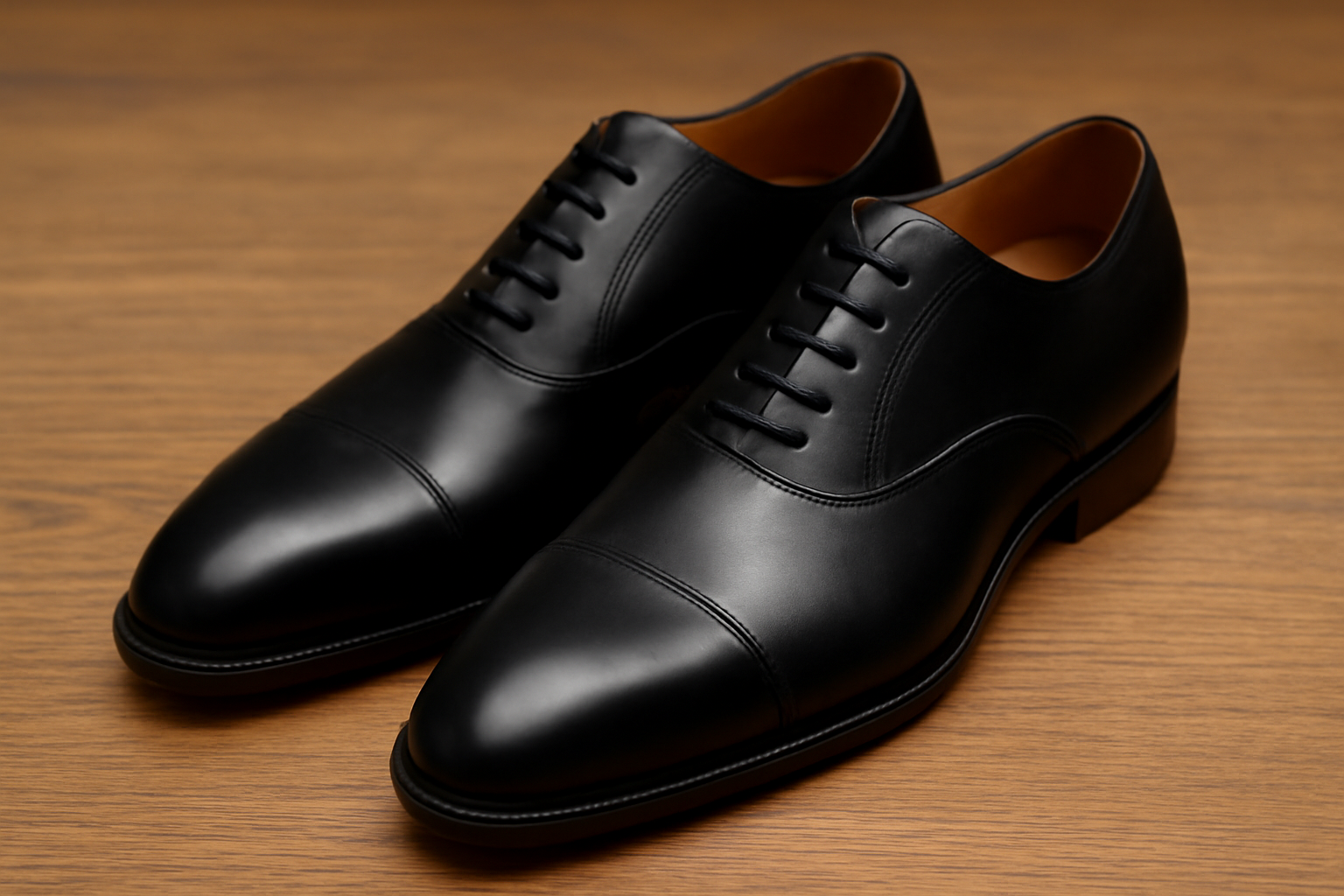 paire de chaussures habillées côte à côte
