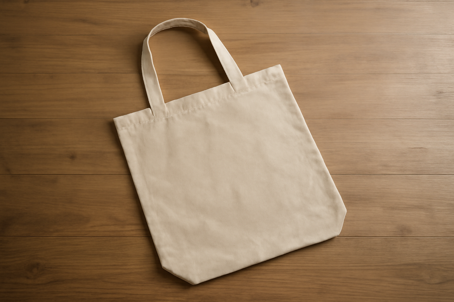 sac en toile posé sur plan de travail
